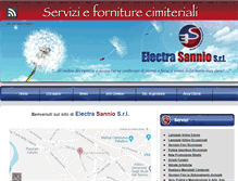 Tablet Screenshot of electrasannio.com
